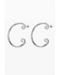 Desigual - Hoop Zalio Earrings - Lyst