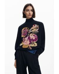 Desigual - Jersey Diseñado Por Mr. Christian Lacroix - Lyst