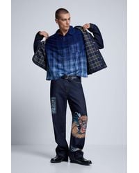 Desigual - Printed Jeans, Cotton - Lyst