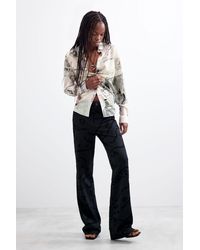 Desigual - Long Printed Trousers - Lyst