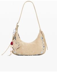 Desigual - Small Leather Studded Bag, Cow Leather - Lyst