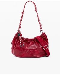Desigual - Medium Oval Logo Bag, Polyurethane - Lyst