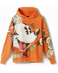 Desigual - Sudadera Oversize Mickey Mouse - Lyst