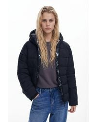 Desigual - Reversible Padded Jacket, Polyester - Lyst