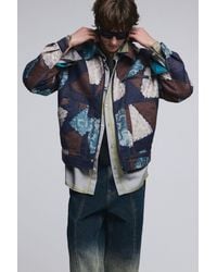 Desigual - Mosaic Jacket, Polyester - Lyst