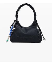 Desigual - Medium 3D Logo Bag With Ruched Handle - Lyst