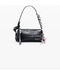 Desigual - Small Bag With Charms, Polyurethane - Lyst