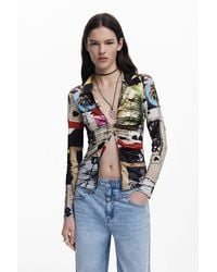 Desigual - T-Shirt Designed By Mr. Christian Lacroix - Lyst