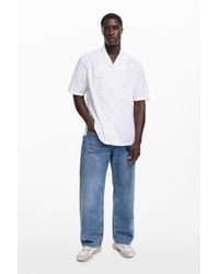 Desigual - Short-Sleeved Shirt With Botter Lettering, Cotton - Lyst