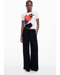 Desigual - Trousers Designed By Mr. Christian Lacroix, Cotton - Lyst