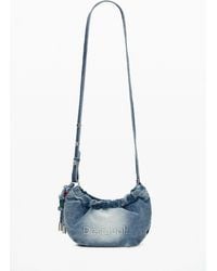 Desigual - Large Crossbody Wallet Logo - Lyst