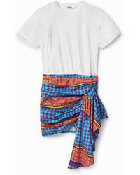 Desigual - Stella Jean Short Two-Piece Dress - Lyst