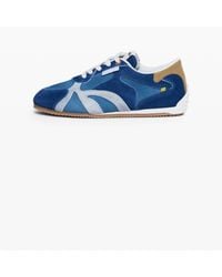 Desigual - Basket En Cuir Rétro, Cow Leather, Vert - Lyst