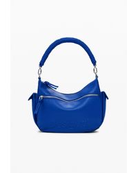 Desigual - Oval Bag With 3D Logo, Polyurethane - Lyst