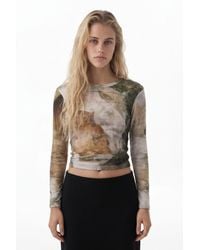 Desigual - High-Neck Horse T-Shirt, Cotton - Lyst