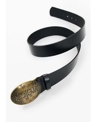 Desigual - Heart Belt 100% Leather, Cow Leather - Lyst