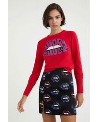 Desigual - Slim Lips Miniskirt, Cotton - Lyst