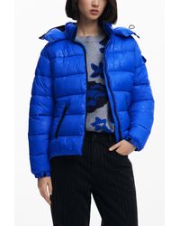 Desigual - Padded Coat, Polyamide - Lyst