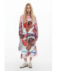 Desigual - Printed Sweatshirt. Christian Lacroix, Cotton - Lyst
