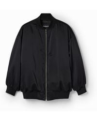 Desigual - M. Christian Lacroix Oversize Bomber Jacket, Polyester - Lyst