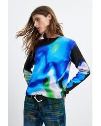 Desigual - Printed Sweater M. C. Lacroix - Lyst