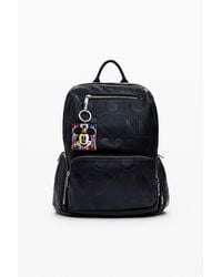 Desigual - Mickey Mouse Embossed Backpack - Lyst