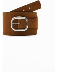 Desigual - Split-Leather Belt, Bonded Leather - Lyst