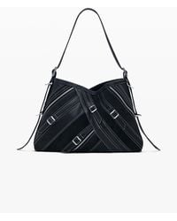 Desigual - Medium Faux Leather Bag With Buckles - Lyst