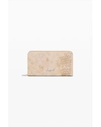 Desigual - Medium Embroidered Wallet, Polyurethane - Lyst
