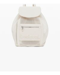 Desigual - Medium Mesh Drawstring Backpack - Lyst
