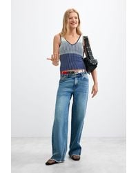 Desigual - Balloon Jeans, Cotton - Lyst