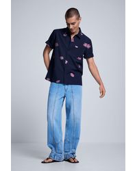 Desigual - Long Denim Pants, Cotton - Lyst