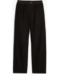 Desigual - Straight Plain Trousers - Lyst