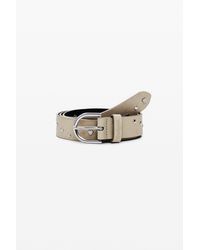 Desigual - Studded Leather Belt - Lyst
