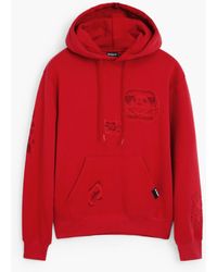 Desigual - Tiger Embroidered Sweatshirt, Cotton - Lyst