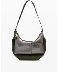 Desigual - Medium Detachable Two-Tone Bag - Lyst