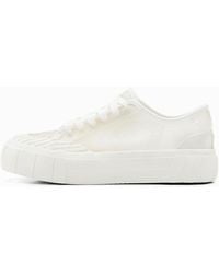Desigual - Transparent Platform Sneakers, Polyurethane - Lyst