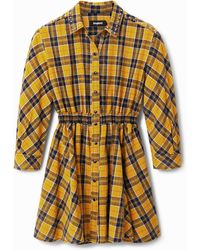 Desigual - Midi Shirt Dress, Cotton - Lyst
