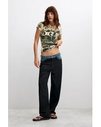 Desigual - Straight Pants 100% Cotton - Lyst