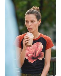 Desigual - Printed Short Sleeve T-Shirt, Cotton - Lyst