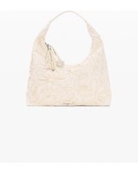 Desigual - Large Canvas Flower Bag - Lyst