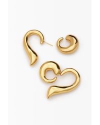 Desigual - Heart Zalio Earrings - Lyst