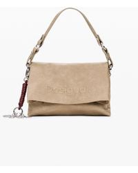 Desigual - Medium Faux Leather Bag, Polyurethane - Lyst