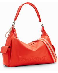 Desigual - L Logo Shoulder Bag - Lyst