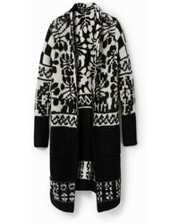 Desigual - M. Christian Lacroix Oversize Long Cardigan - Lyst