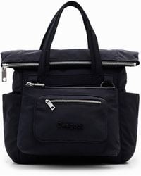 Desigual - Xs Multi-Position Voyager Bag, Polyamide - Lyst