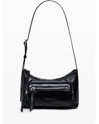Desigual - Small Leather Bag, Cow Leather - Lyst