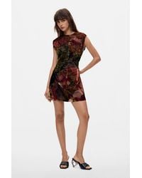 Desigual - Floral Velvet Dress M. C. Lacroix - Lyst