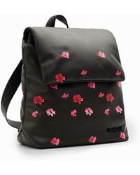 Desigual - S Padded Floral Backpack - Lyst
