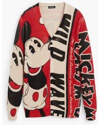 Desigual - Cárdigan Mickey Mouse - Lyst